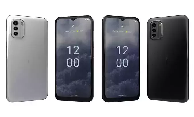 Nokia G60 Black And White High Poly