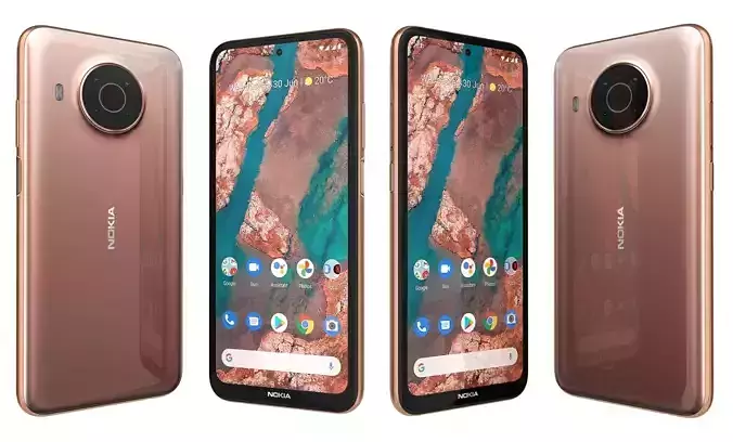 Nokia X20 Midnight Sun High Poly