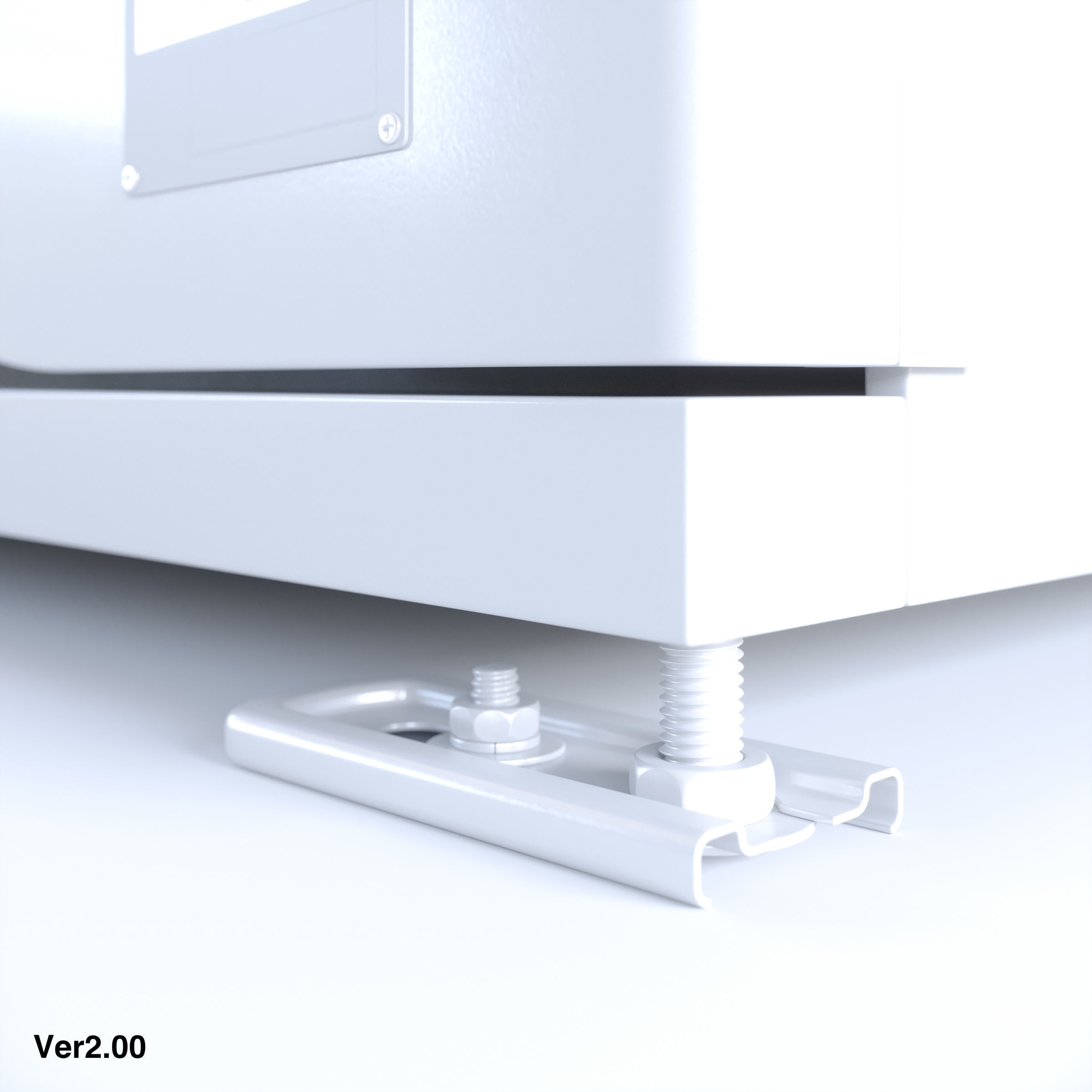 Vending Machine 24 Button 3D model_13