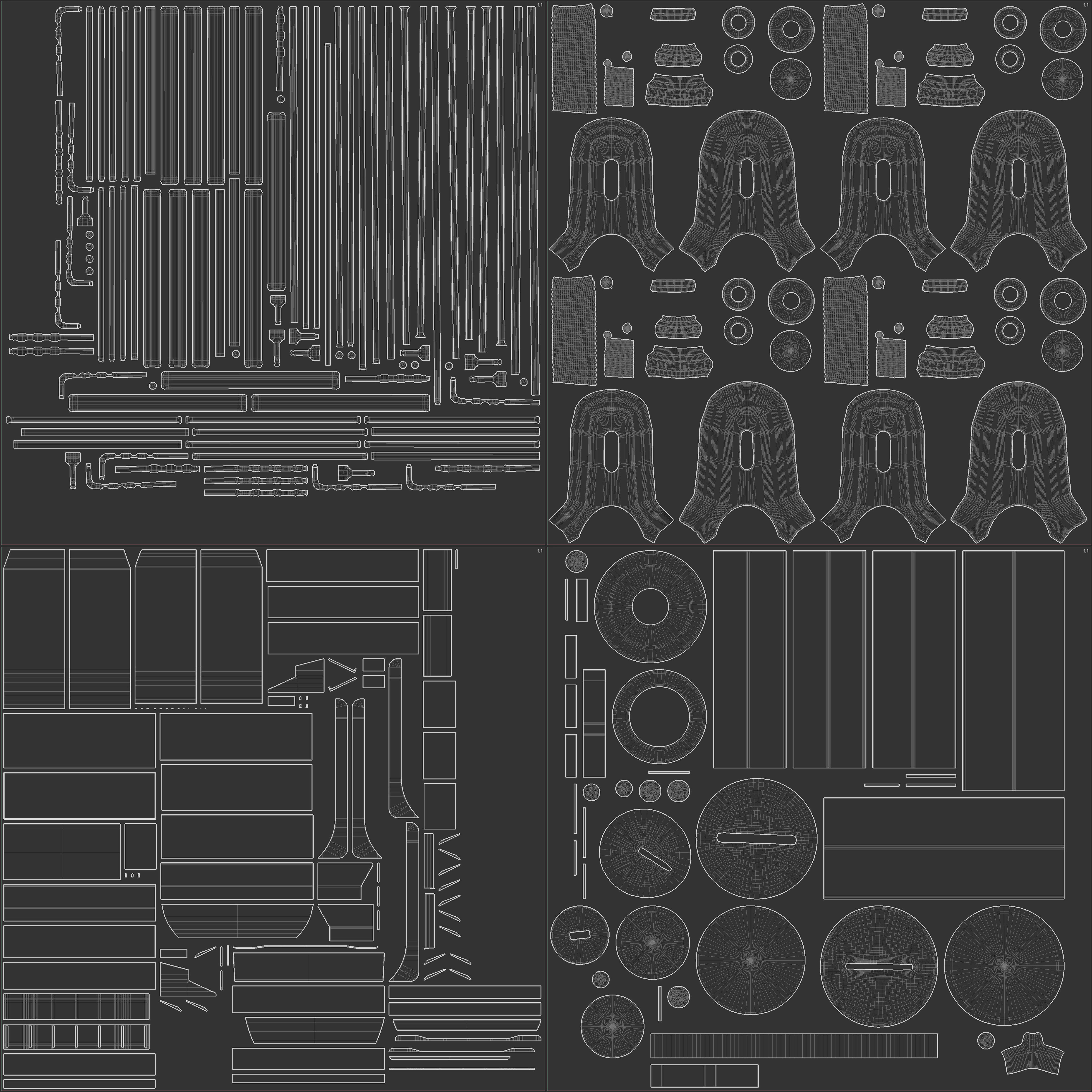 Vending Machine 24 Button 3D model_22