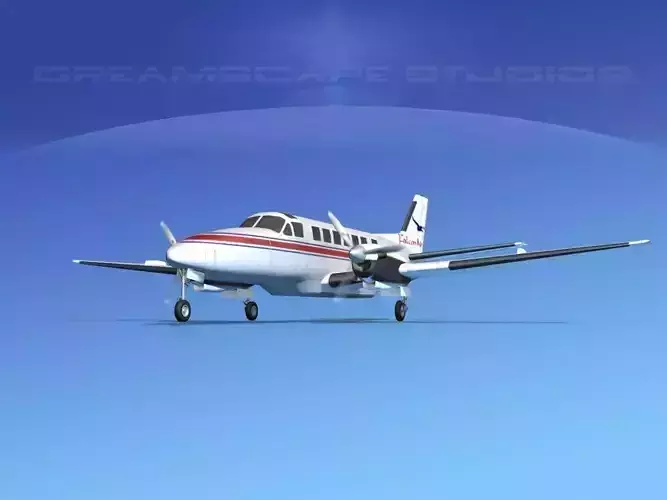 Beechcraft B99a Collection 3D model
