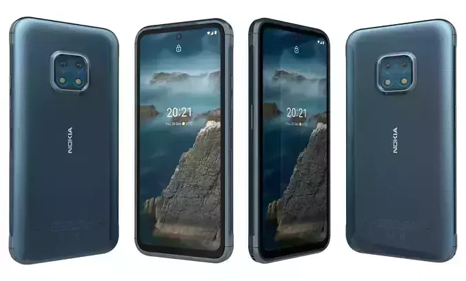Nokia XR20 Ultra Blue High Poly