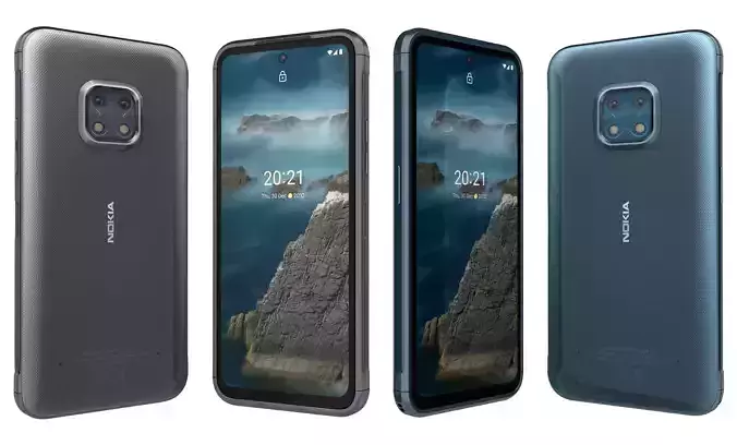 Nokia XR20 Granite And Ultra Blue High Poly