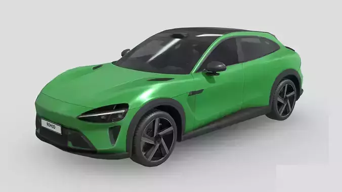 Low Poly Car - Xiaomi YU7 2025