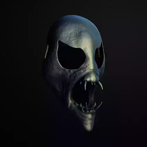 Ghost Boo Spooky Mask 3D Printable STL File