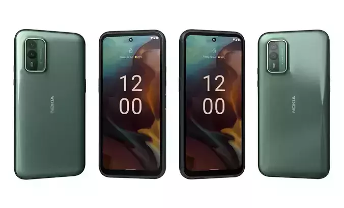 Nokia XR30 Green High Poly