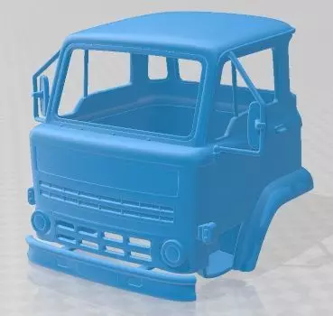 Leylang G Cab 1972 Printable Body Cabin Truck 3D print model