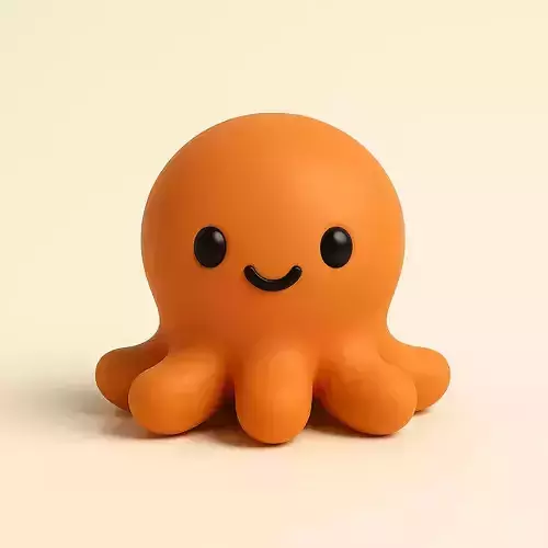 Baby Octopus Blob Tiny Ocean Friend