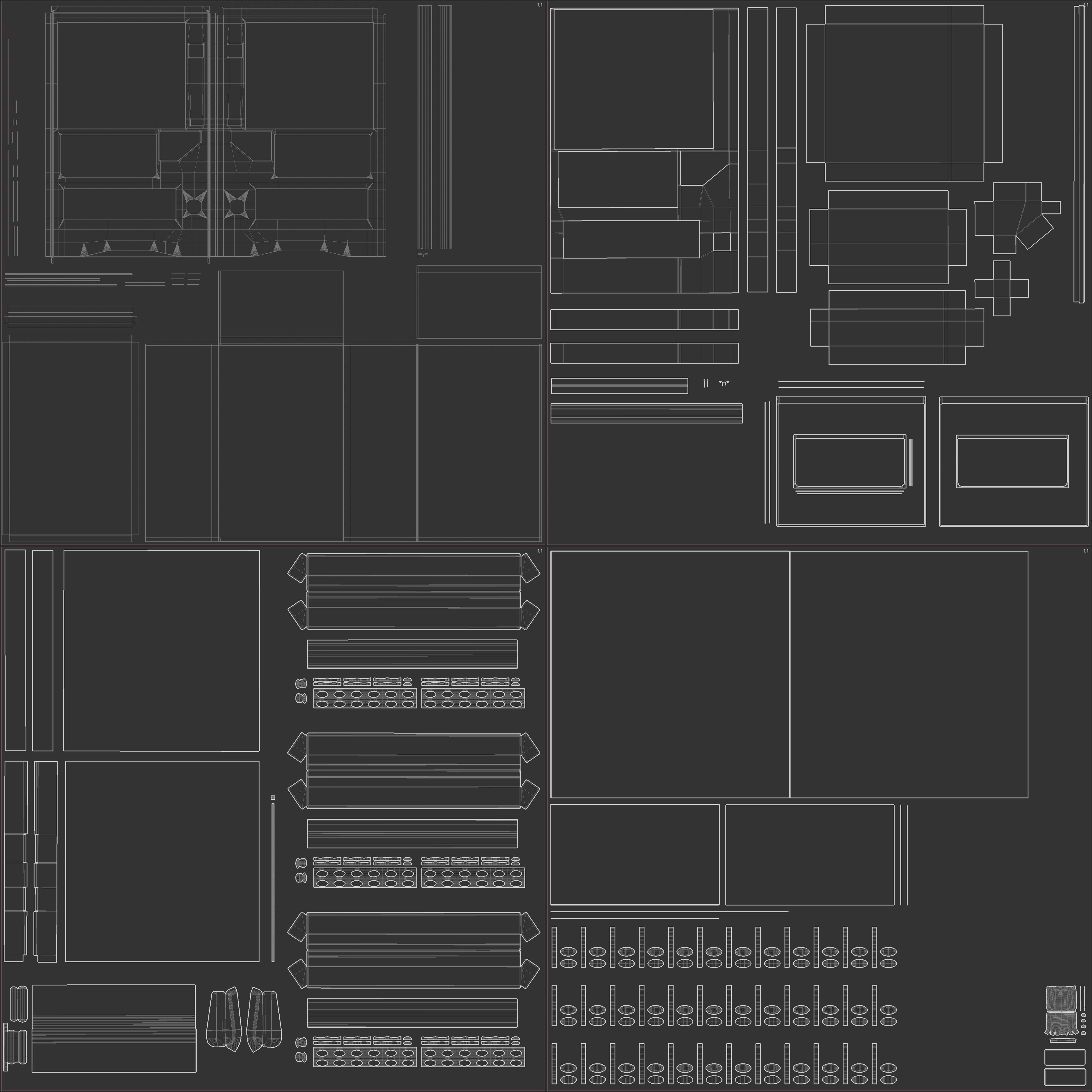 Vending Machine 36 Button 3D model_23