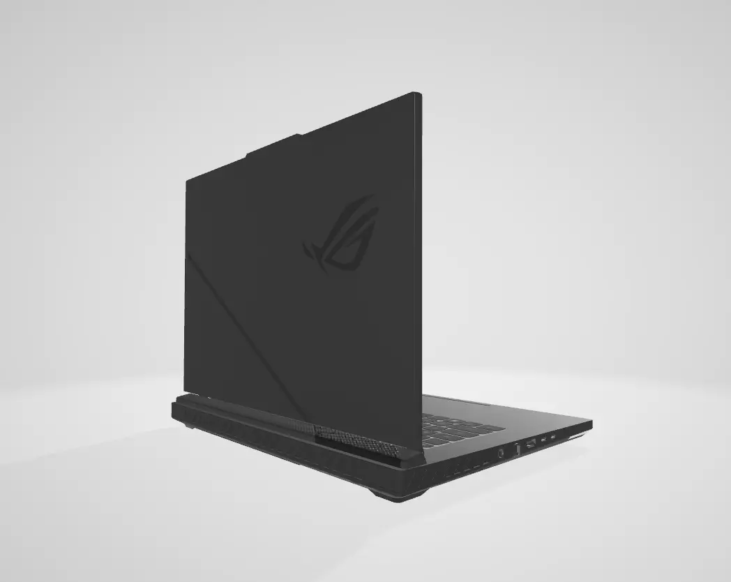 ASUS ROG Strix SCAR 16 Low-poly 3D model