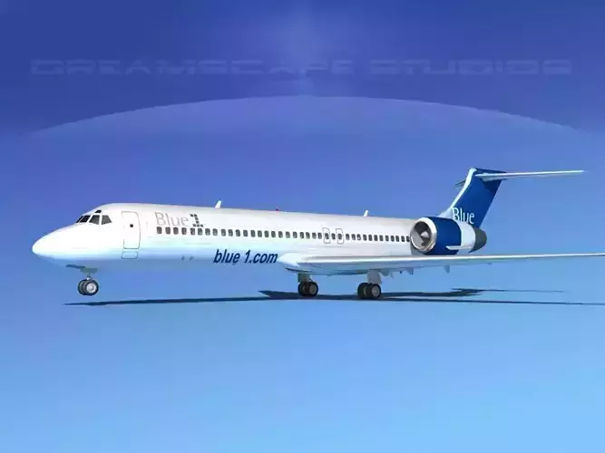 Boeing 717-200 Blue 1