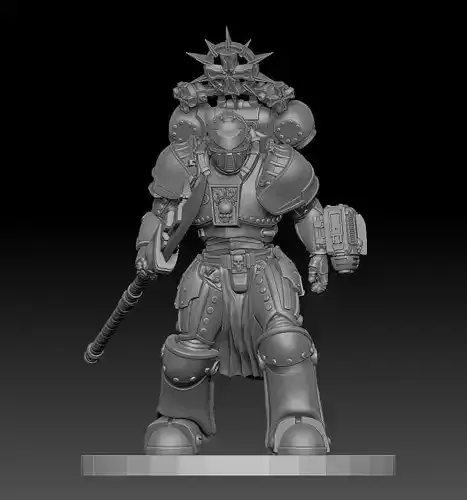 Azure Sentinel 1 Modular Sci-Fi Warrior STL