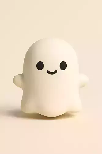 Cute Ghost Puff