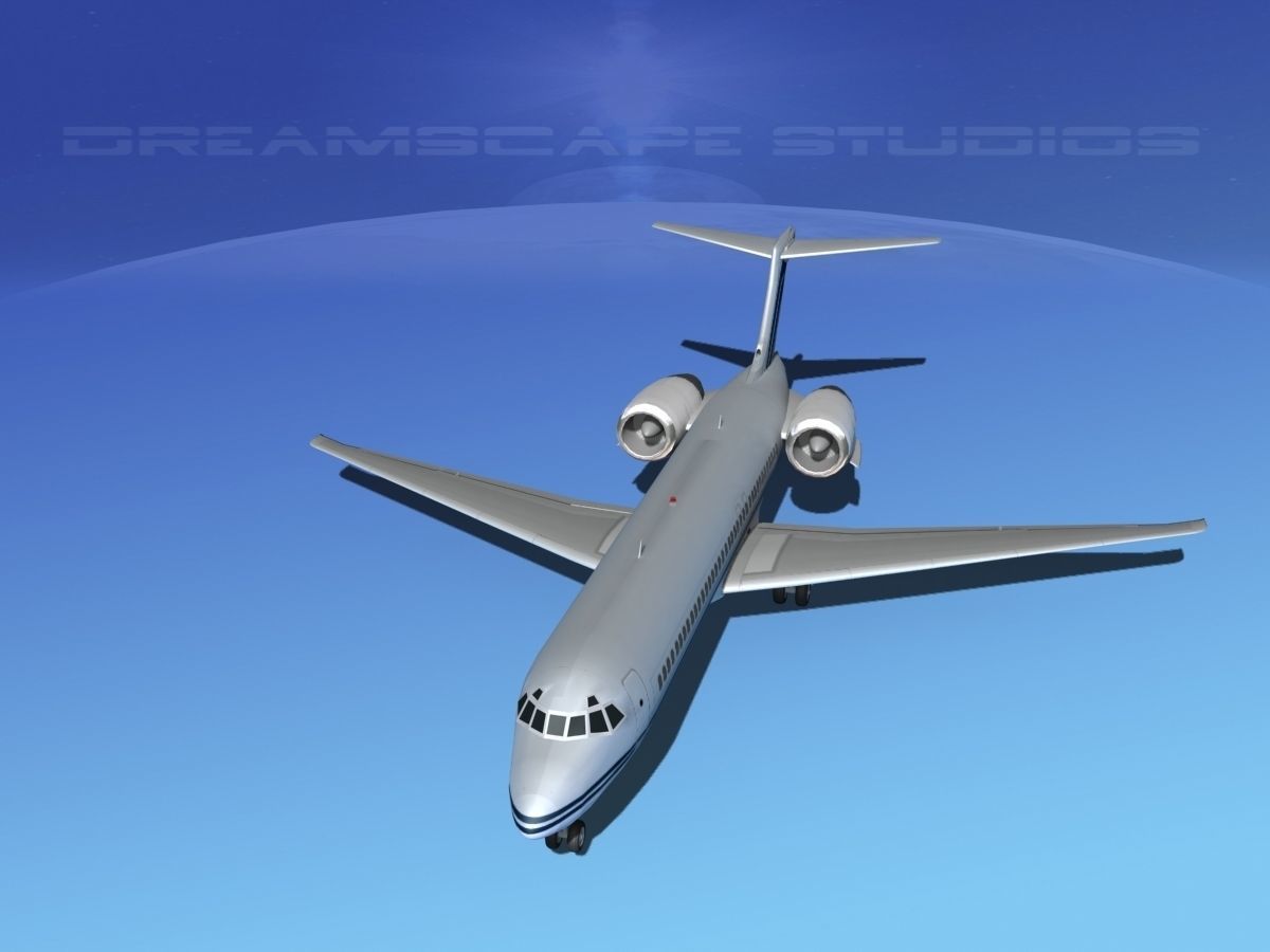 Boeing 717-200 Corporate 5 3D model_9
