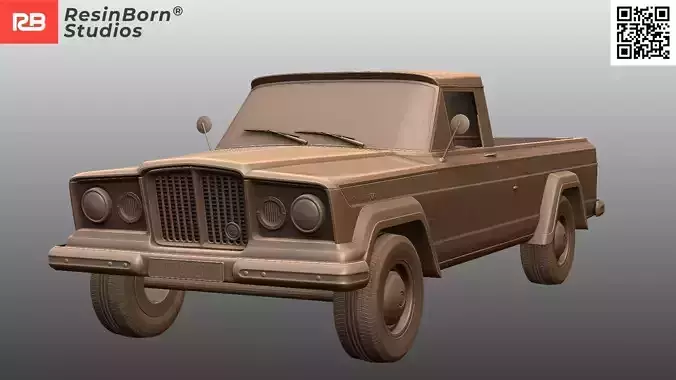 Jeep Gladiator 1962 Classic Vintage Pickup Truck