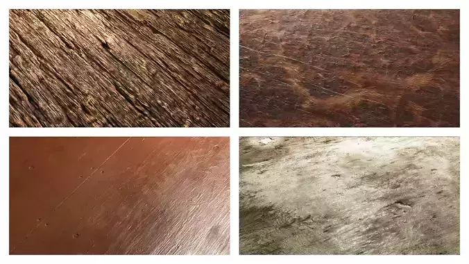 Wood PBR Texture Set