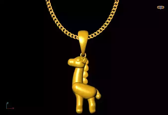 Horse pendant charms - one inch pendant