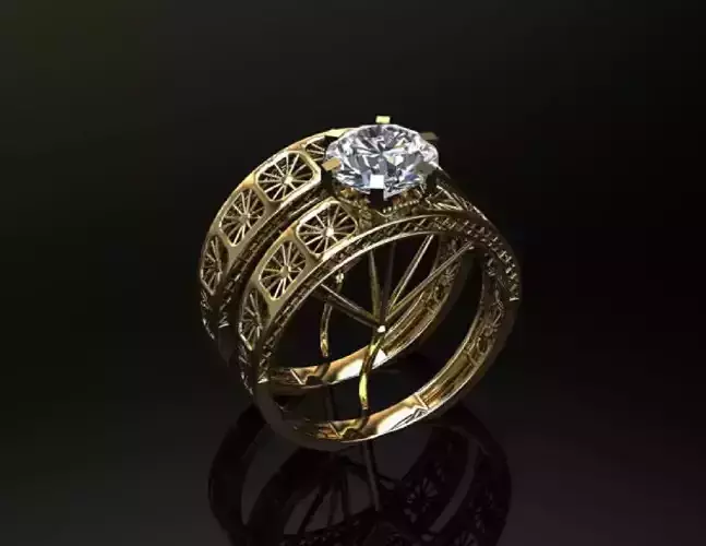 55 plus Premium Ring Designs STL Pack  Pre-Supported Pairs