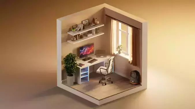 Isometric room