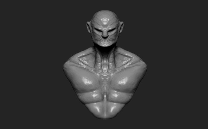 Kodar human body 3D model