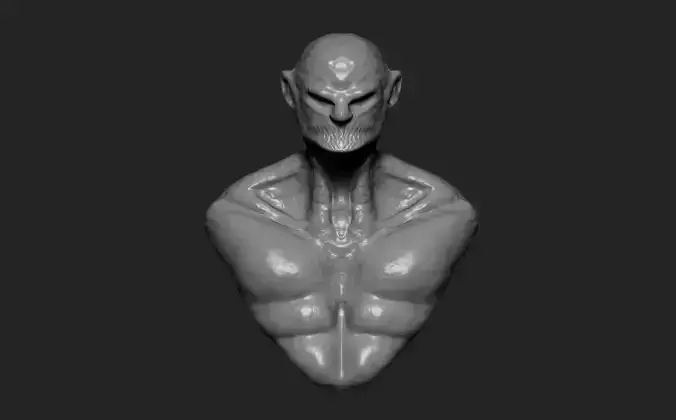 Kodar human body 3D model