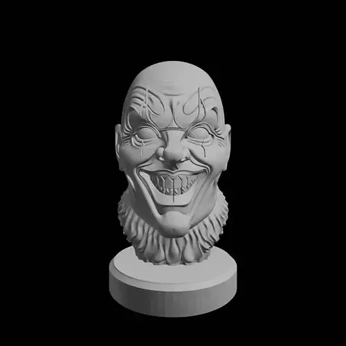 Creepy Clown Bust