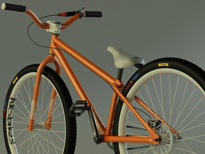 Ns metropolis bicycle 3D model