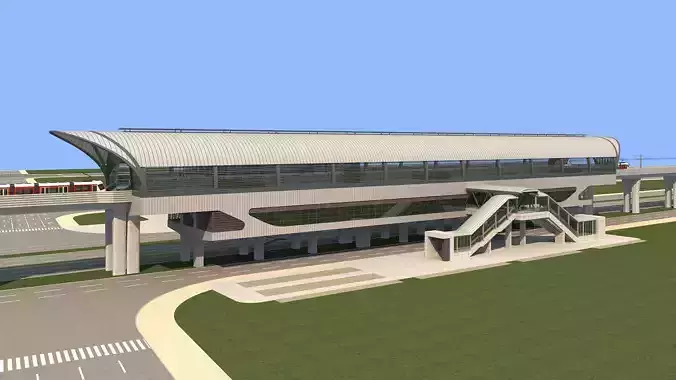 Light Rail Station 04