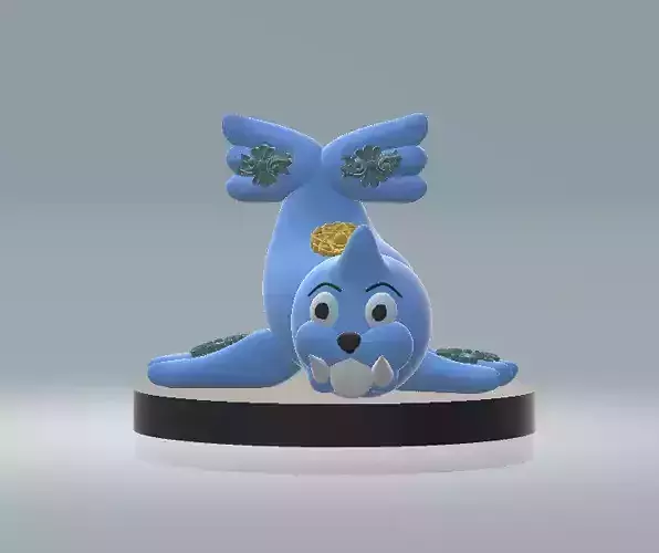 Acrobatic Seal 3D Printable Model