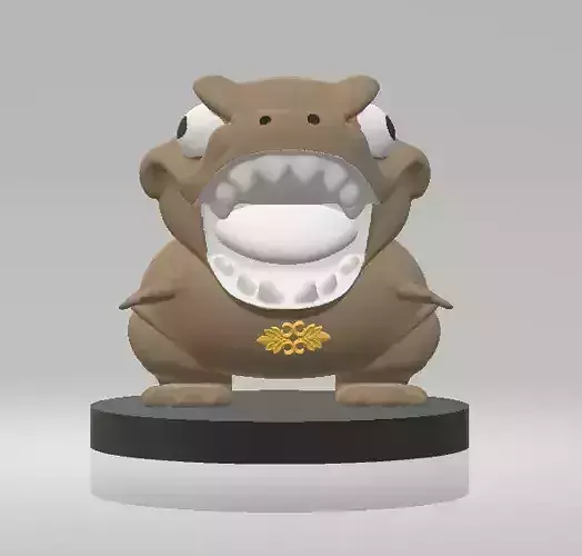 Ferocious Monster 3D Printable Model