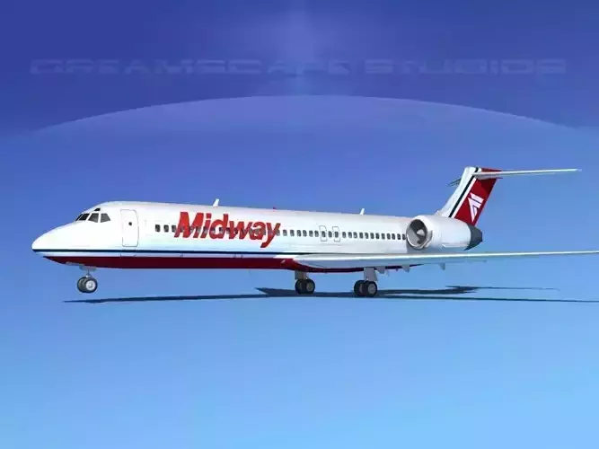 Boeing 717-200 Midway