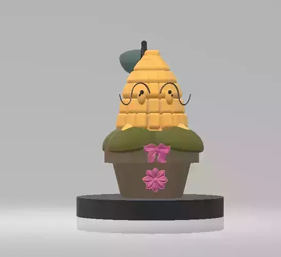 Corn Plant Character 3D Printable Model