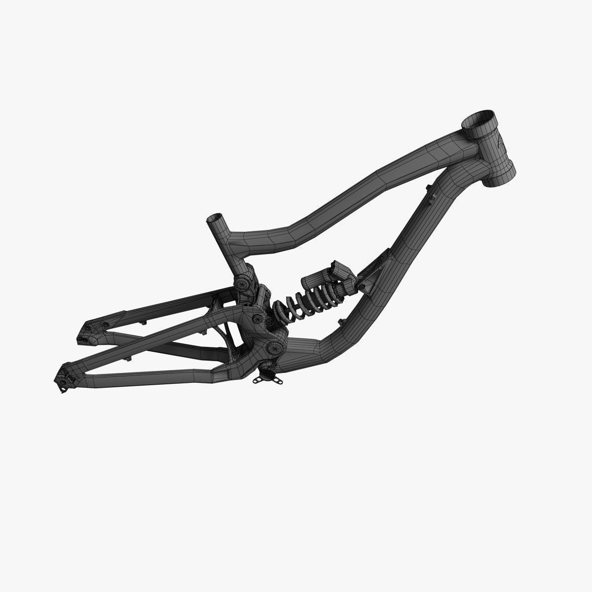 Nukeproof Scalp bicycle Frame 3D model_8