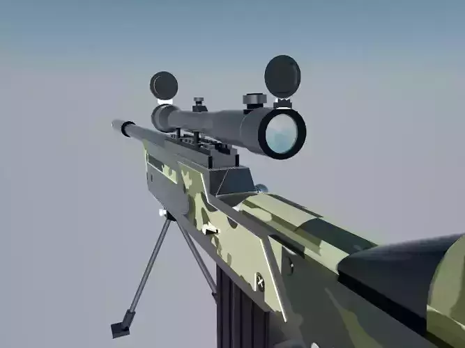 Weapon camouflage rifle