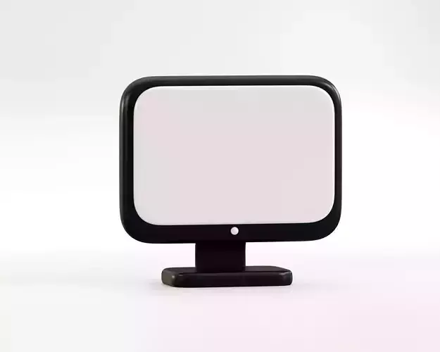 Cartoon Monitor 3d model