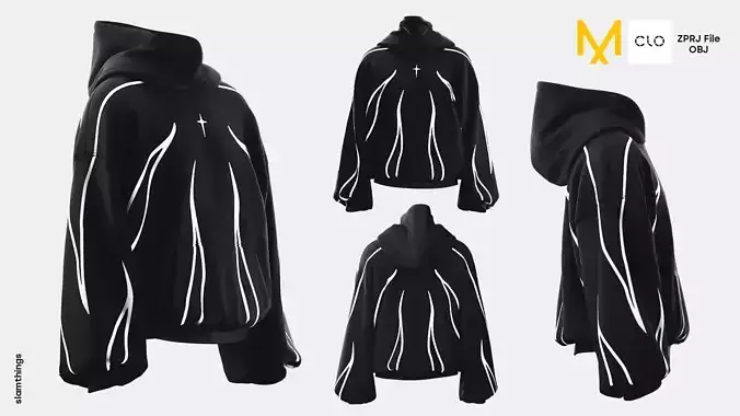 Streetwear Hoodie Model 001