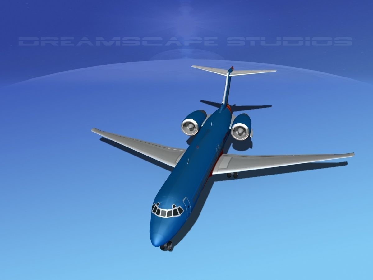 Boeing 717-200 Southwest Airlines 3D model_10