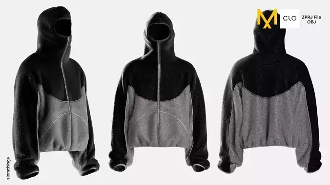 Streetwear Polar Jacket Model 065