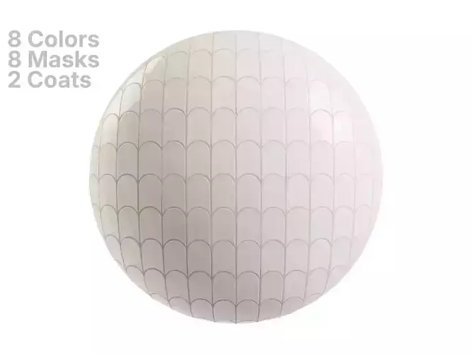 Elongated Crescent Tile in Straight Layout