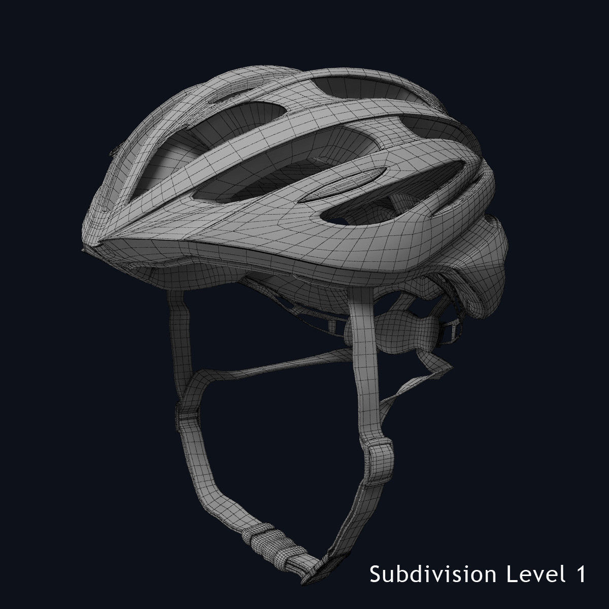 Bicycle Helmet 3D model_10