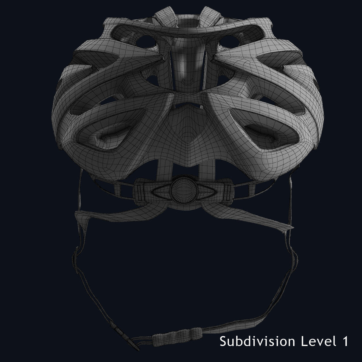 Bicycle Helmet 3D model_8
