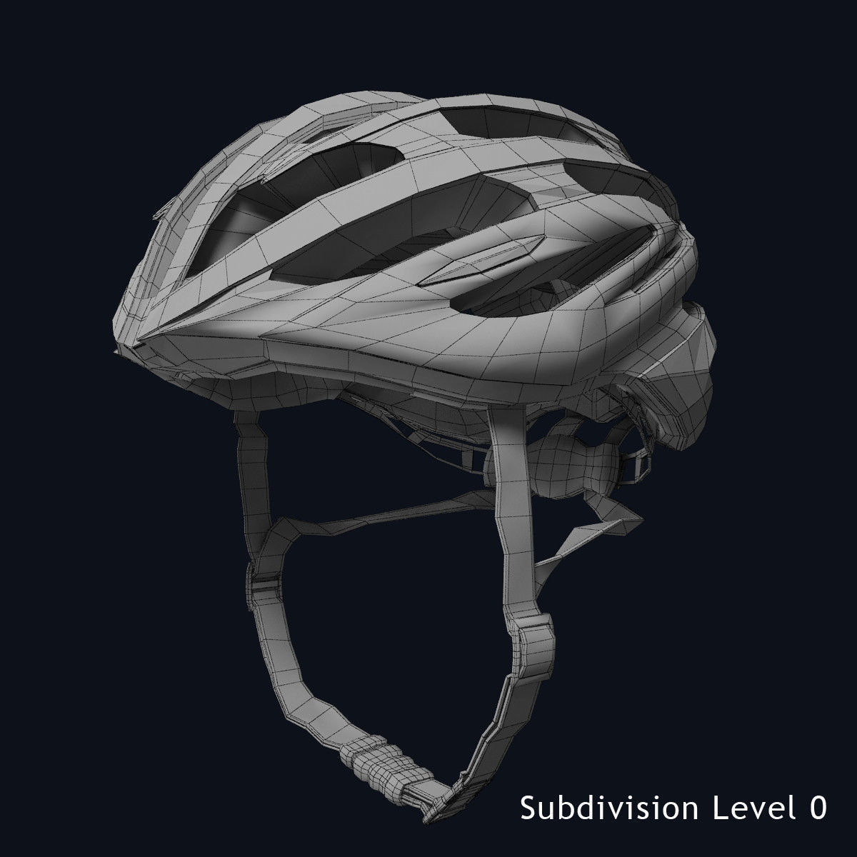 Bicycle Helmet 3D model_7
