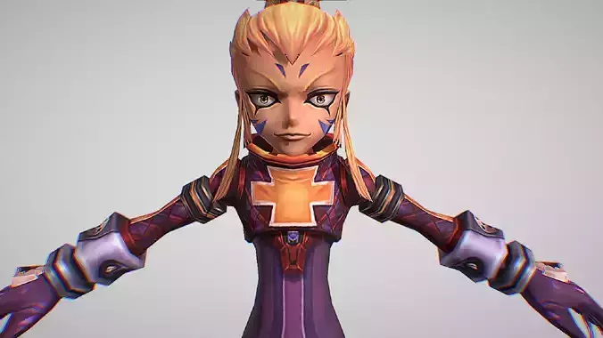 Odd Della-Robbia - Code Lyoko - Cute Anime Girl Character