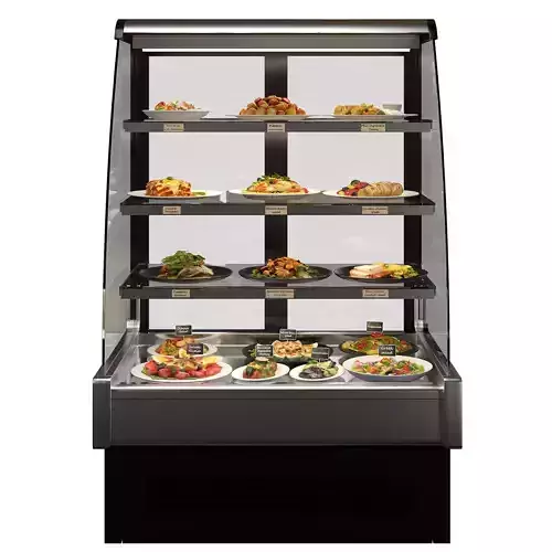 Deli Catering Service Display Cabinet 3D model 7