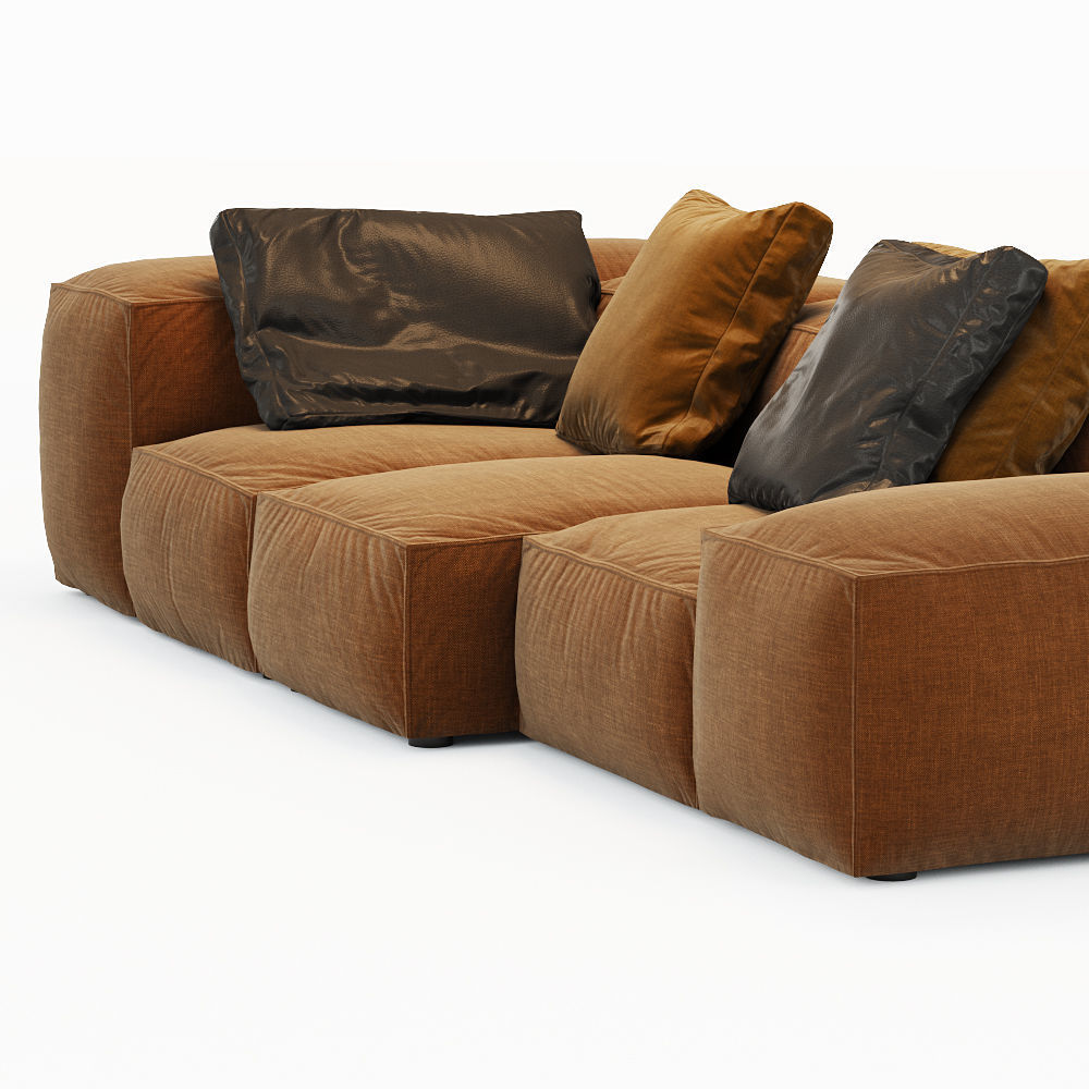 Sofa Extrasoft - Living Divani 3D model_5