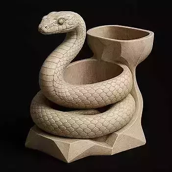 Snake Holder Concept 3D Model