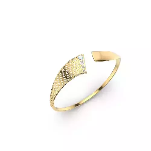 Lattice Luxe Bangle