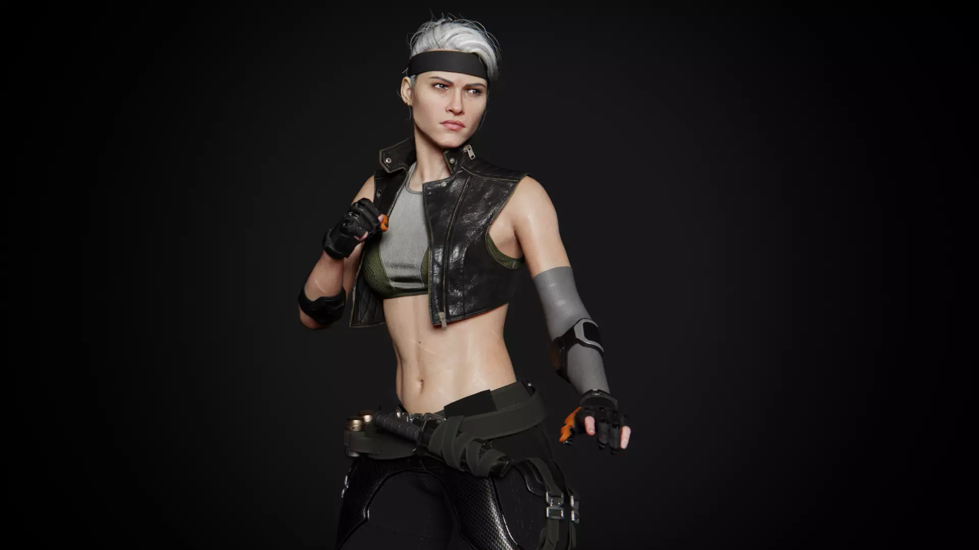Sonya Blade - Mortal Kombat 3D model