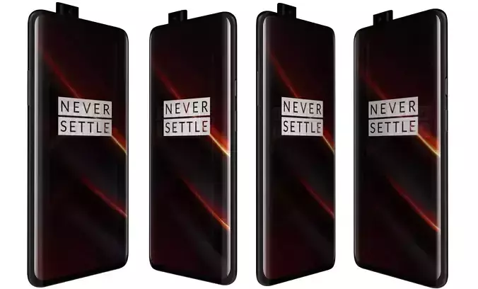 OnePlus 7T Pro Haze Blue And McLaren Edition High Poly