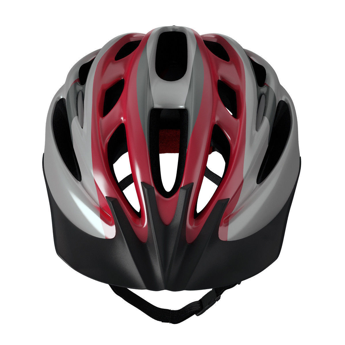 bicycle helmet with visor 3D model_6